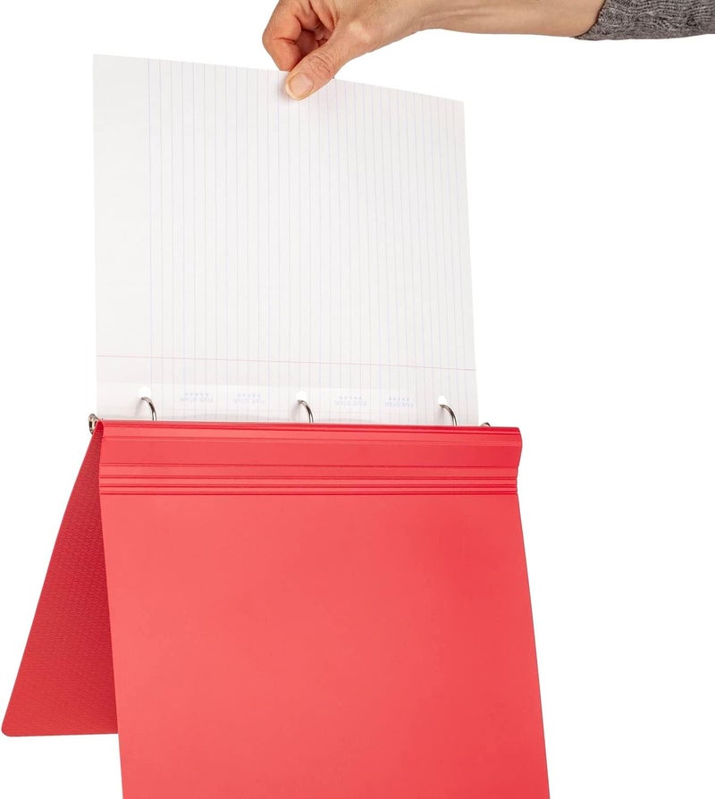 Five Star Loose Leaf Paper, Notebook Paper, Wide Ruled Filler Paper, Reinforced, Fights Ink Bleed, 8 x 10.5, 80 Sheets (150002-23), White (Pack of 3) - Image 4